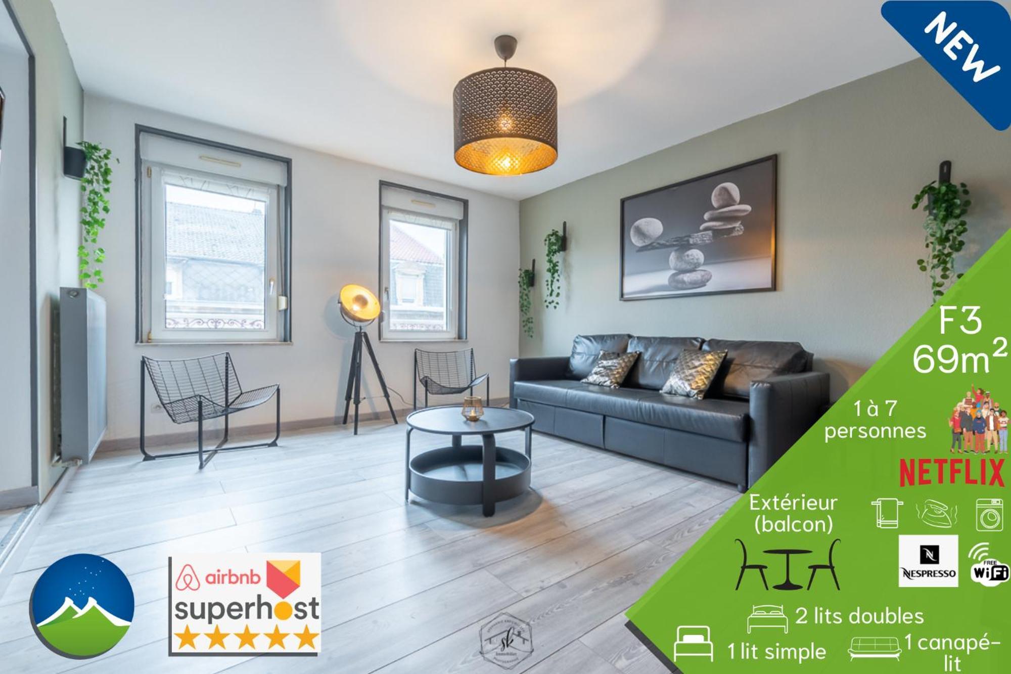 Studio & Appts - 1 A 4 Lits, 1 To 4 Beds - 1 A 7 Pers, 1 To 7 Pax - Confort, Flexibilite Hayange Екстер'єр фото
